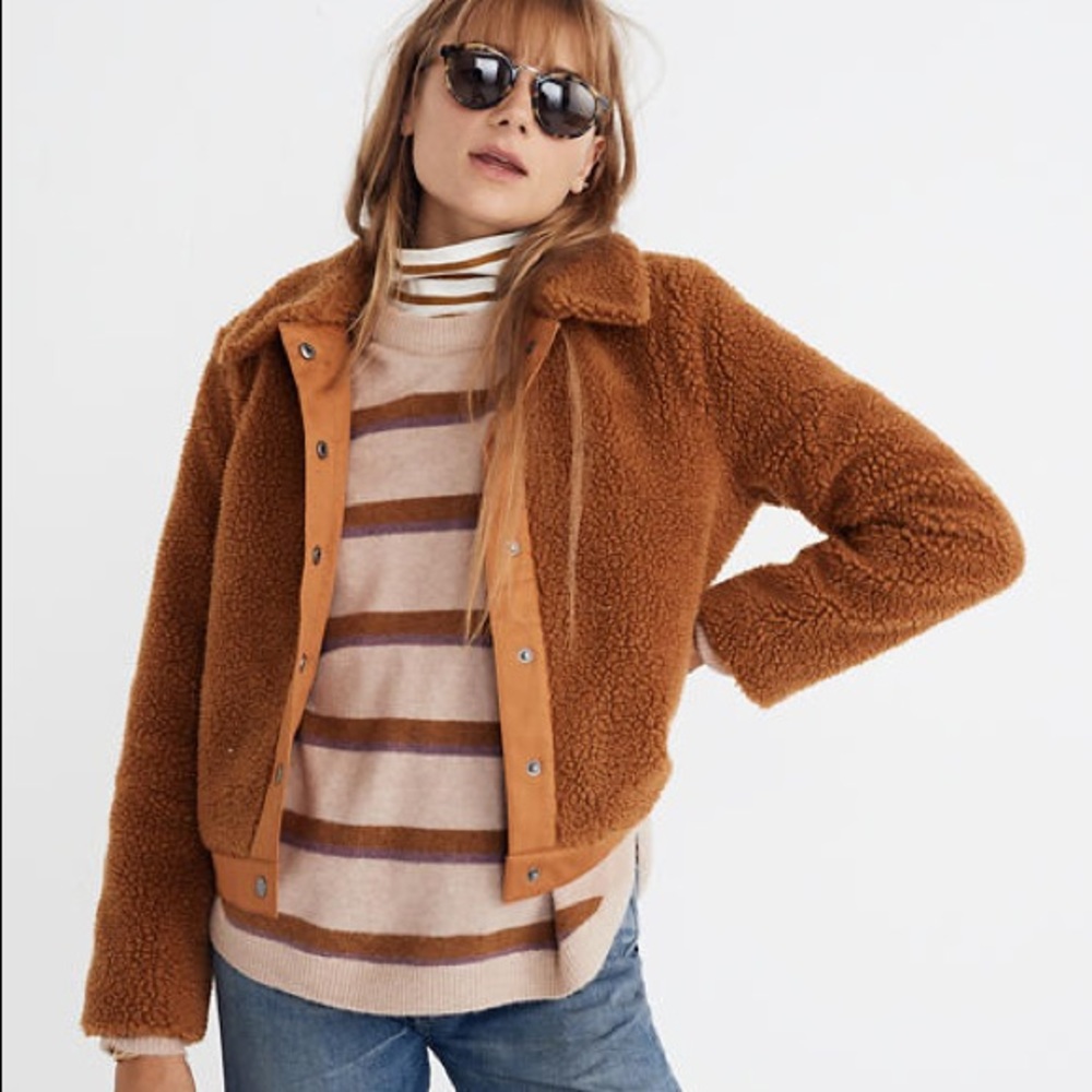 Madewell Sherpa jacket